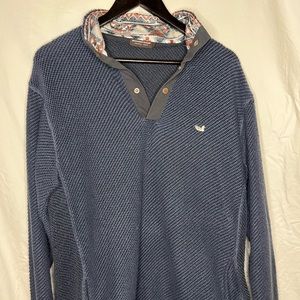 Southern Marsh 1/4 Button Knit Sweater